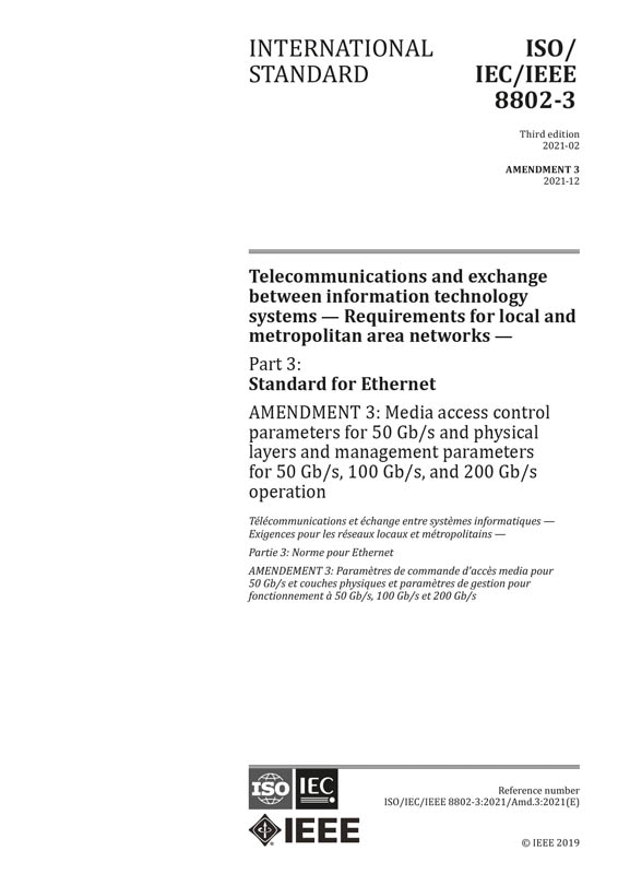 Cover ISO/IEC/IEEE 8802-3:2021/AMD3:2021